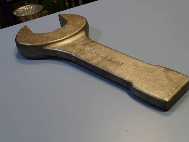 Ключ гаечен ударен едностранен Gedore B04325-110mm Metric Open Ended Slogging Spаnner - снимка 7