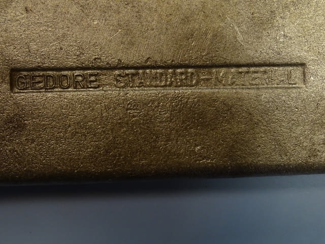 Ключ гаечен ударен едностранен Gedore B04324-105mm Metric Open Ended Slogging Spаnner - снимка 8