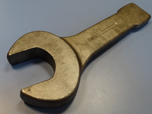 Ключ гаечен ударен едностранен Gedore B04323-100mm Metric Open Ended Slogging Spаnner - снимка 6