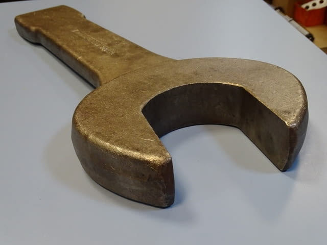 Ключ гаечен ударен едностранен Gedore B04323-100mm Metric Open Ended Slogging Spаnner - снимка 8