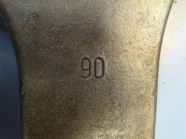 Ключ гаечен ударен едностранен Gedore B04321-90mm Metric Open Ended Slogging Spаnner - снимка 3