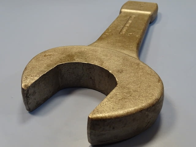 Ключ гаечен ударен едностранен Gedore B04321-90mm Metric Open Ended Slogging Spаnner - снимка 8