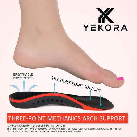 Ортопедични 3/4 стелки YEKORA Foot Expert за дюстабан плоскостъпие паднал свод - снимка 8