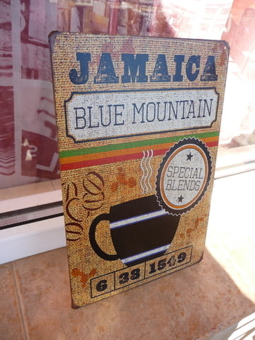 Метална табела кафе Ямайка Сини планини Специална селекция, град Радомир | Рекламни Материали - снимка 2