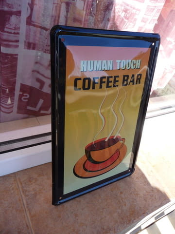 Метална табела кафе бар да се докоснем до хубавото кафенце, град Радомир | Рекламни Материали - снимка 2