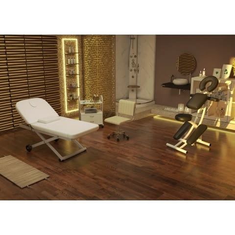 Електрическа кушетка Wenga (1мотор) - бяла/черна, град София | Фризьорско / Козметично - снимка 7