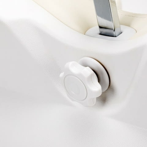 Електрическа кушетка Azzurro 873 (4 мотора) - бяла 170 x 63 x 63/100 см - снимка 8