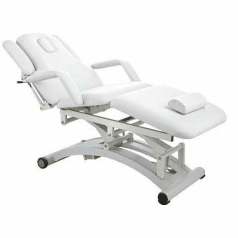 Електрическа кушетка 2241C (3 мотора) 197 х 70/90 х 53/86 см - бяла - снимка 3