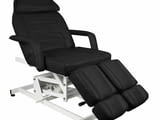 Стол за педикюр Azzurro 673AS (1 мотор) 117 х 63/85 х 60/84 см - черен