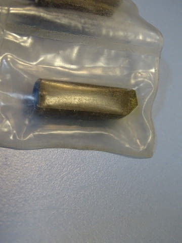 Нож стругарски диамантен Polycrystal TOOL PB10 45°/15° composite ф8mm - снимка 5