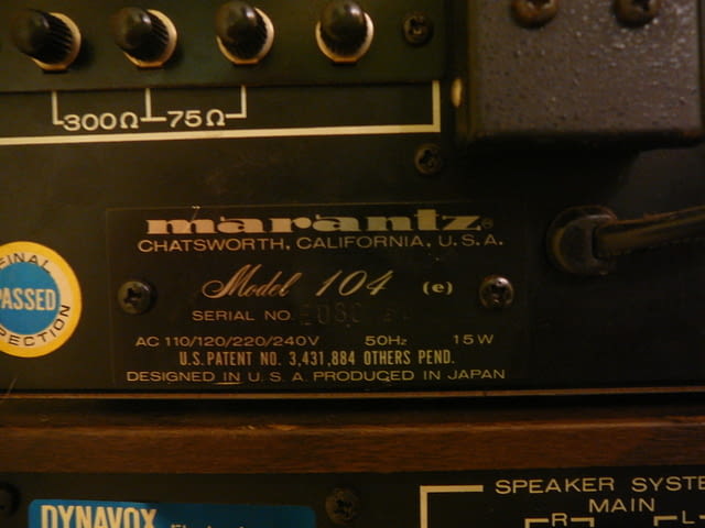 Marantz 1060 i 104 - град Пазарджик | Ресийвъри / Усилватели - снимка 8