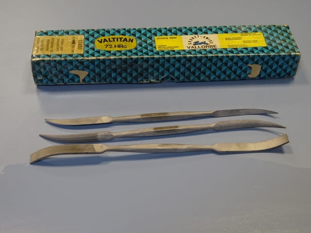 Комплект от 3 инструментални пили Grobet Swiss Vallorbe L-300 - снимка 1