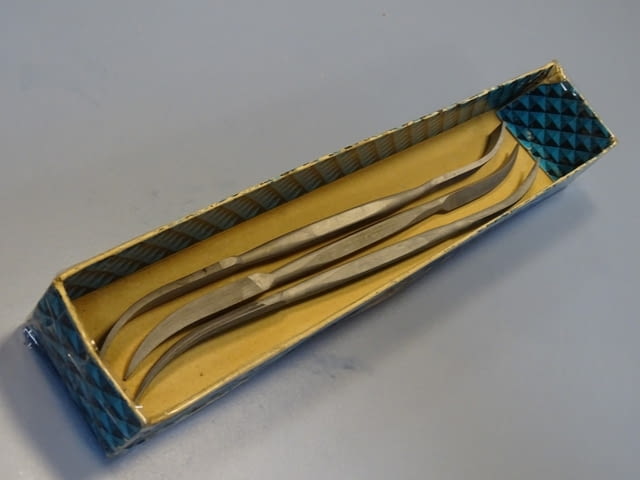 Комплект от 3 инструментални пили Grobet Swiss Vallorbe L-300 - снимка 9