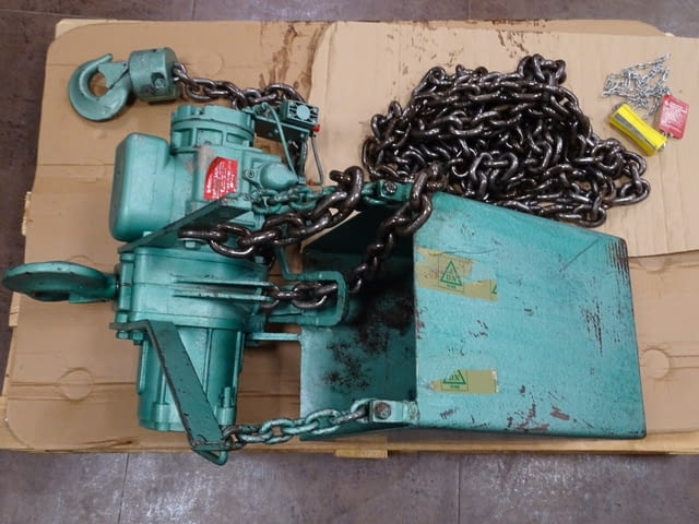 Верижен телфер с пневмозадвижване J.D.Neuhaus PROFI 3t Air Pneumatic Chain Hoist - снимка 2