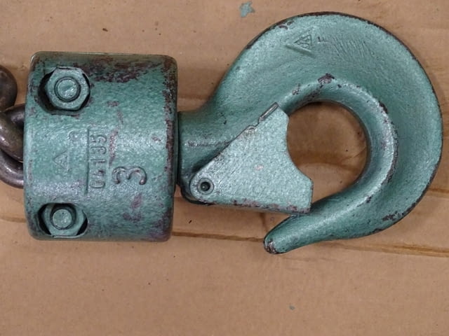 Верижен телфер с пневмозадвижване J.D.Neuhaus PROFI 3t Air Pneumatic Chain Hoist - снимка 4