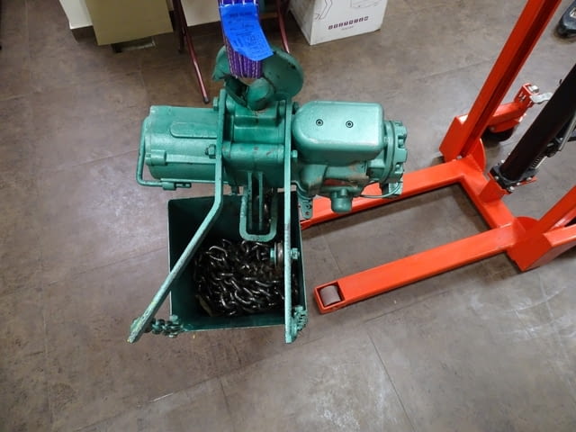 Верижен телфер с пневмозадвижване J.D.Neuhaus PROFI 3t Air Pneumatic Chain Hoist - снимка 10