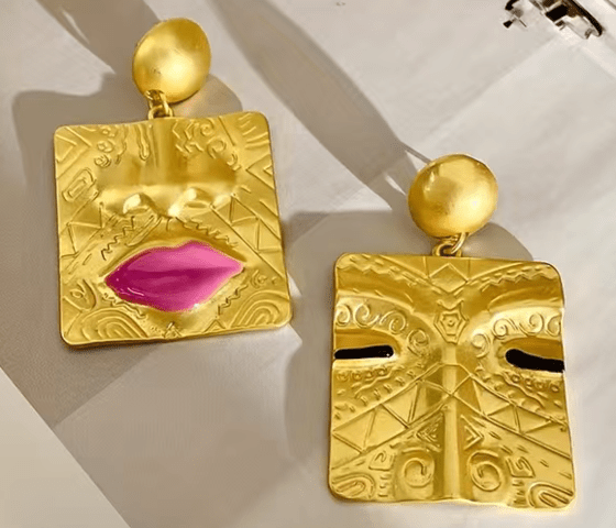 Модни висящи обеци - град Монтана | Обеци - снимка 1