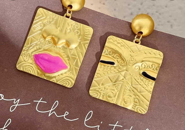 Модни висящи обеци - град Монтана | Обеци - снимка 2