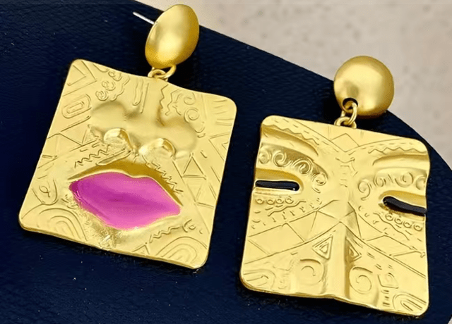 Модни висящи обеци - град Монтана | Обеци - снимка 3