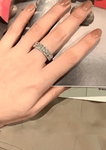 Разтеглив пръстен с кристали Злато, Циpĸoн - град Монтана | Пръстени - снимка 4