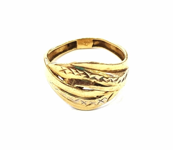 Златен пръстен - 2.18гр. Gold, Lady's, Certificate - Yes - city of Gorna Oriahovica | Rings - снимка 1