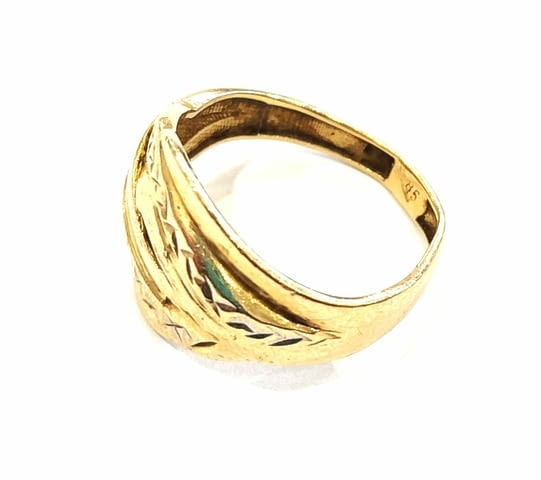 Златен пръстен - 2.18гр. Gold, Lady's, Certificate - Yes - city of Gorna Oriahovica | Rings - снимка 2