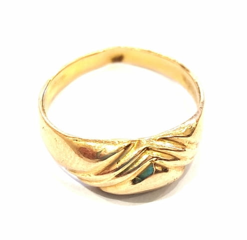 Златен пръстен - 2.57гр. Gold, Lady's, Certificate - Yes - city of Gorna Oriahovica | Rings - снимка 1