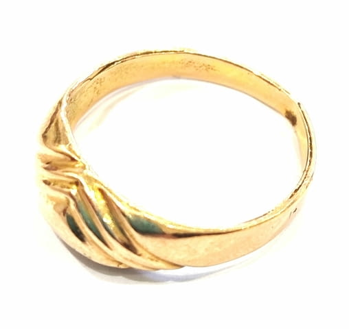 Златен пръстен - 2.57гр. Gold, Lady's, Certificate - Yes - city of Gorna Oriahovica | Rings - снимка 2