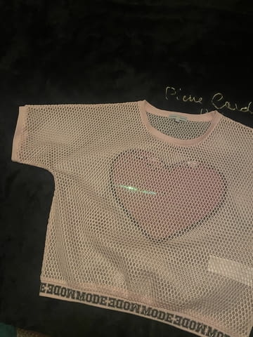 Уникална диско мрежеста блуза със сърце от паети, CASHE, city of Sofia | Women’s Clothes - снимка 5