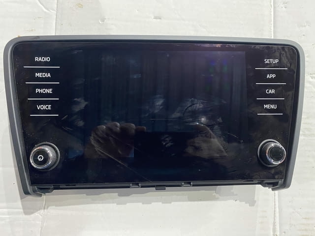 Мултифункционален дисплей, 5E0919605N, монитор, навигация, LCD Skoda Octavia, Шкода Октавия 2018 - снимка 1