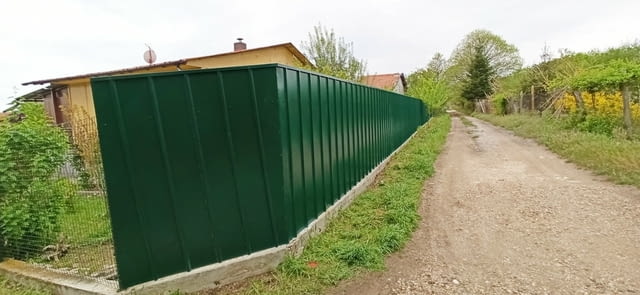 Огради от пластифицирана и поцинкована ламарина в София, град София | Строителни Материали - снимка 1