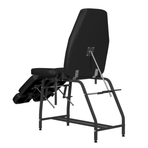 Козметичен стол INK 185 х 56/85 х 70 см - бял/черен, град София | Фризьорско / Козметично - снимка 3