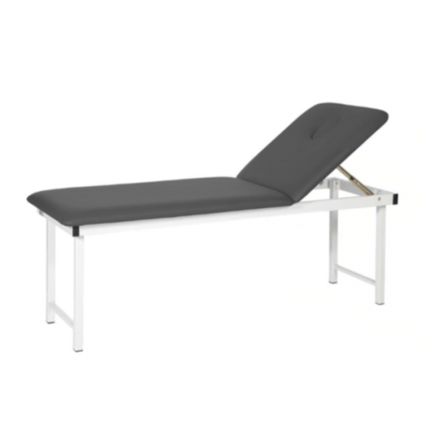 Фиксирана кушетка Coinfycare - Kinne - 195 x 70 x 75 см - тъмно сива/тъмно синя - снимка 2