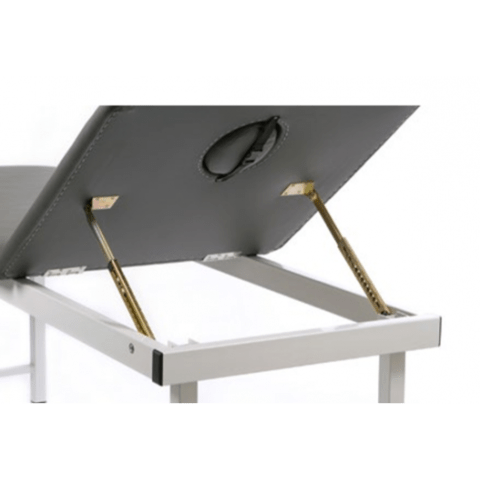 Фиксирана кушетка Coinfycare - Kinne - 195 x 70 x 75 см - тъмно сива/тъмно синя - снимка 3