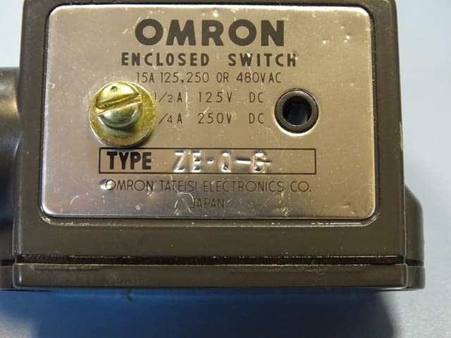 Изключвател Omron ZE-Q-G Enclosed Switch Plunger 15A, град Пловдив | Промишлено Оборудване - снимка 4