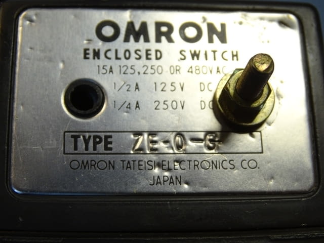 Изключвател Omron ZE-Q-G Enclosed Switch Plunger 15A, град Пловдив | Промишлено Оборудване - снимка 5
