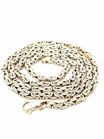 Сребърен ланец- 59.15гр., city of Gorna Oriahovica | Necklaces / Chains / Pendants - снимка 2
