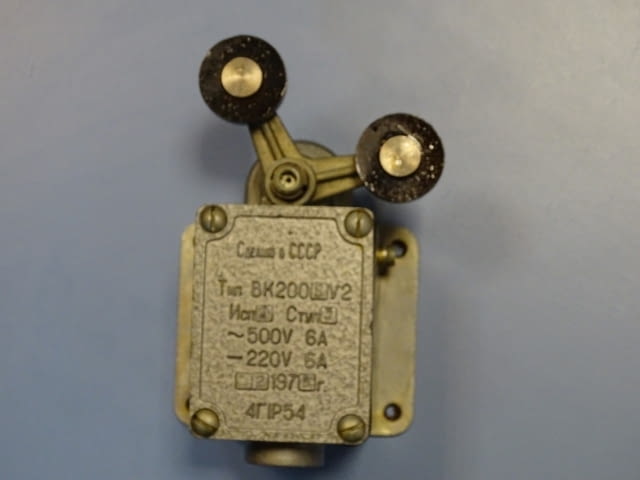 Краен изключвател ВК200БУ2-3 6A/500VАС рамо с две ролки, град Пловдив | Промишлено Оборудване - снимка 5
