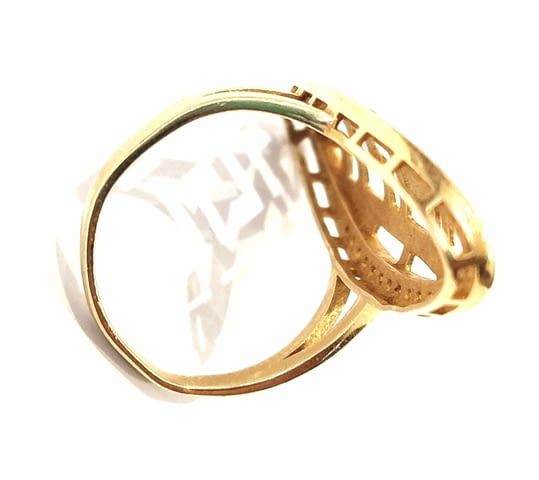 Златен пръстен - 5.99гр. Злато, Дамски, Сертификат - Да - град Горна Оряховица | Пръстени - снимка 4
