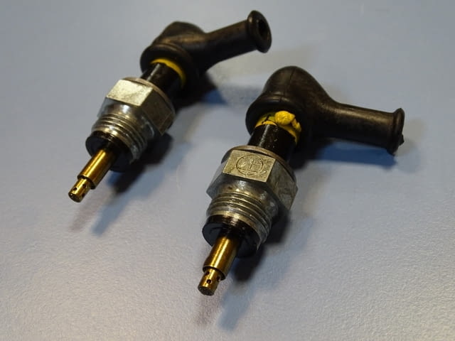 Четка ел. контактна ZF M14x1.5xф4 electrical contact brash L-14mm 24VDC - снимка 5