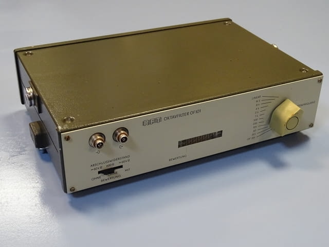 Октавен филтър RTF Neuman OF 101 oktavfilter - град Пловдив | Други - снимка 1