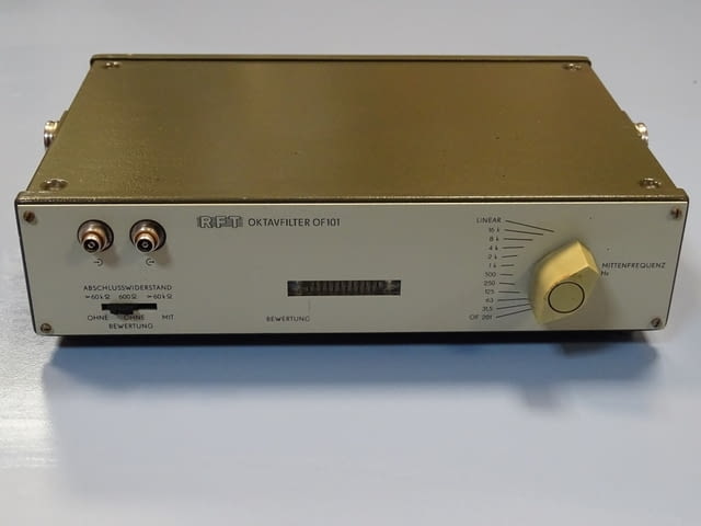 Октавен филтър RTF Neuman OF 101 oktavfilter - град Пловдив | Други - снимка 2