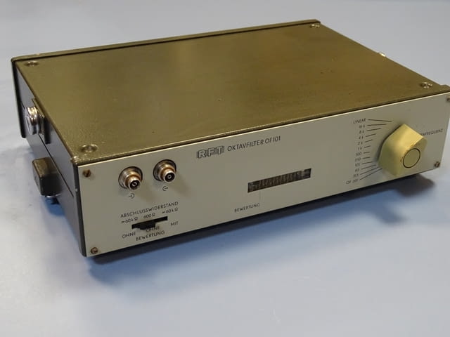 Октавен филтър RTF Neuman OF 101 oktavfilter - град Пловдив | Други - снимка 10