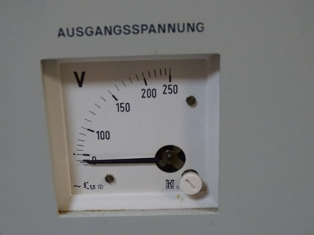 Лабораторен трансформатор VEB RTF LSS 020 Sparstelltrafo 220V/50Hz - снимка 4