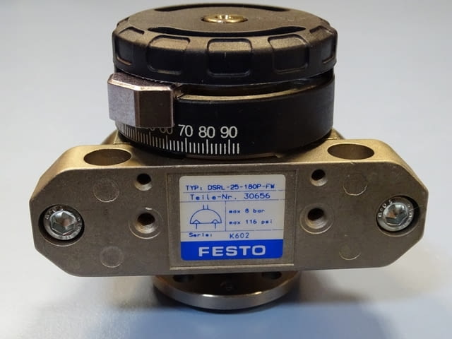 Пневморотатор Festo DSRL-25-180P-FW Pneumatic rotary drive, city of Plovdiv - снимка 5