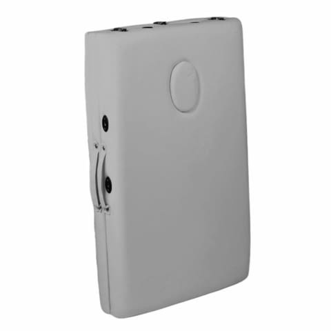 Преносима двусекторна кушетка Komfort Activ (186 х 59 х 62/80 см) - сива - снимка 5