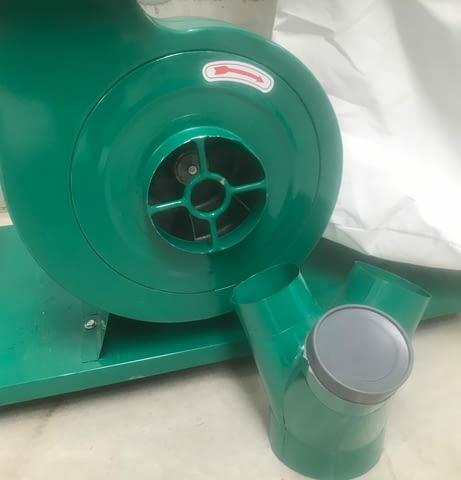 Аспирация , прахоуловител с два чувала 3 kW + 3.5 метра маркуч - снимка 3