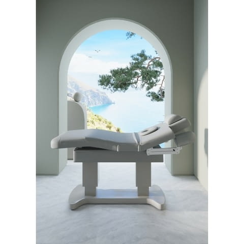 Спа кушетка Spa Supreme (3 мотора) 200 х 80 х 68/98 см - отопление - GRIS - снимка 1