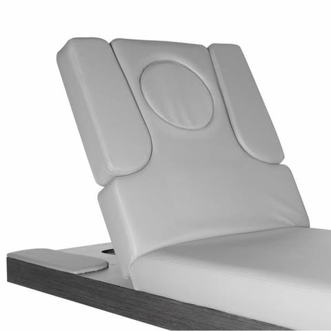 Спа кушетка Azzurro 815B (2 мотора ) 202 х 75 х 63/91 см - с отопление / сив - снимка 5