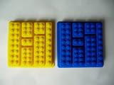 Силиконови форми кейк кекс молд във форма блокчета Лего Lego блокче конструктор